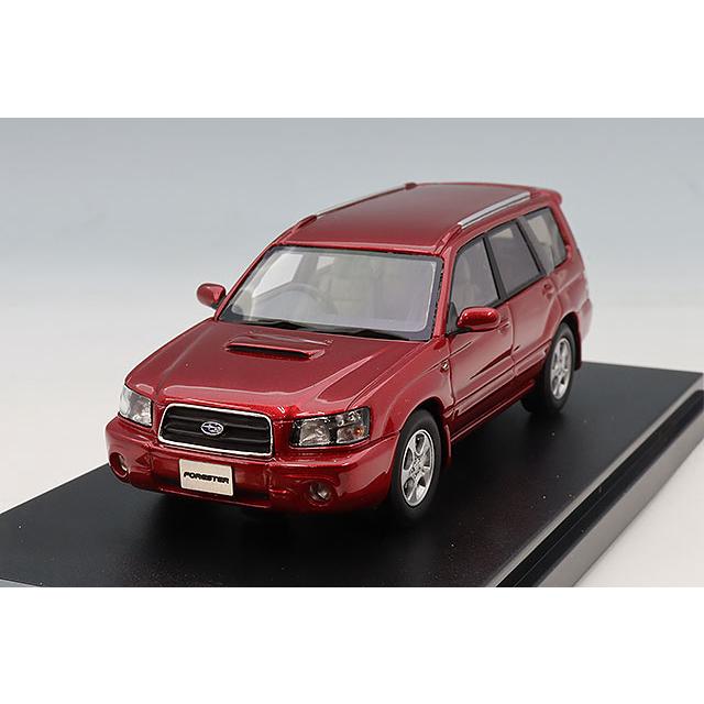 ハイストーリー 1/43 スバル フォレスター XT 2002 コアレッド