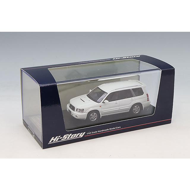 ハイストーリー 1/43 スバル フォレスター XT 2002 ピュアホワイト