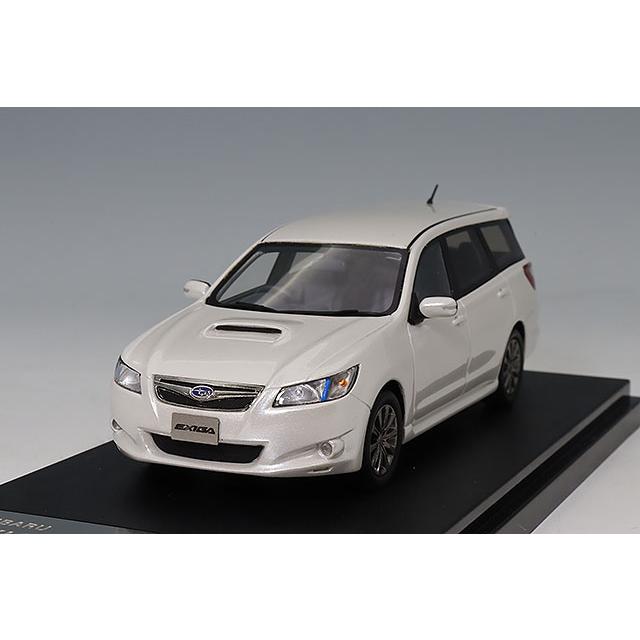 ハイストーリー 1/43 スバル エクシーガ 2.0GT (2008) サテンホワイト
