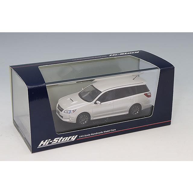 ハイストーリー 1/43 スバル エクシーガ 2.0GT (2008) サテンホワイト