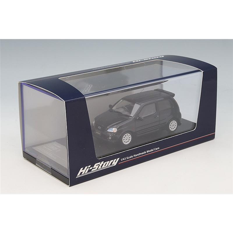 ハイストーリー 1/43 スズキ スイフト スポーツ (2003) ブルーイッシュ