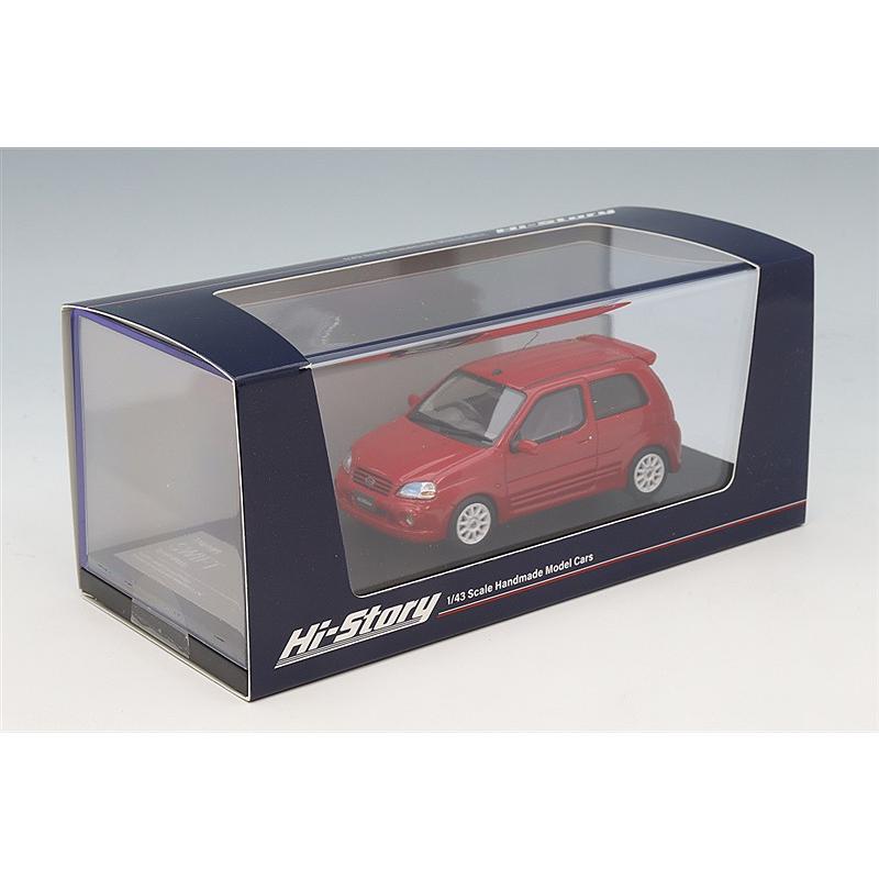ハイストーリー 1/43 スズキ スイフト スポーツ (2003) ブライトレッド