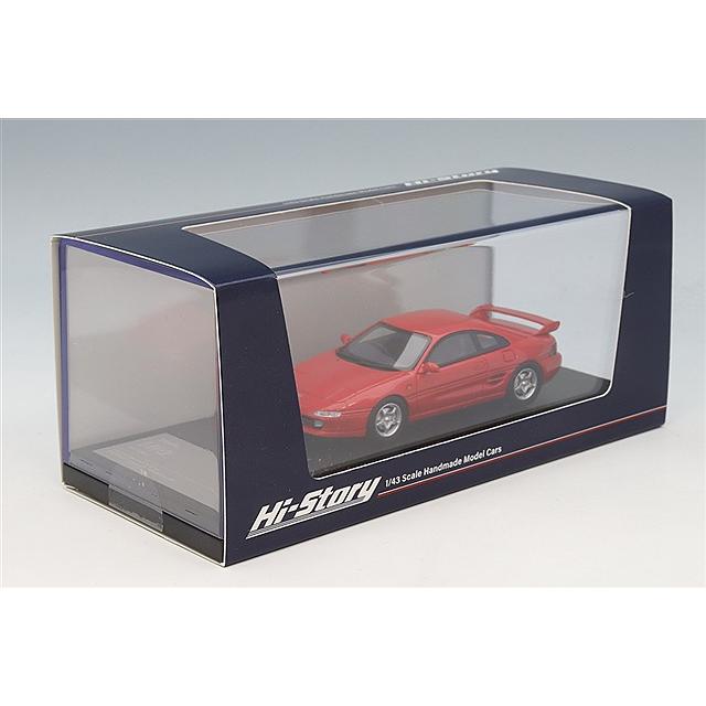 ミニカー Hi-Story 1/43 Toyota MR2 GT 1997 ハイストーリー 1/43 トヨタ MR2 GT (1997) スーパーレッドII : キッド