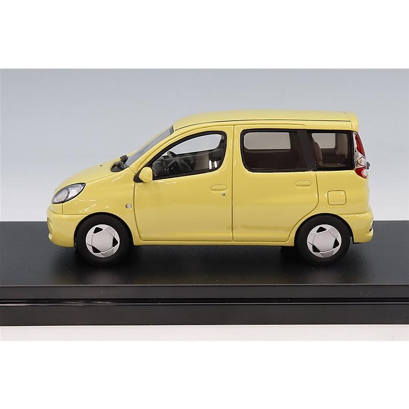 ハイストーリー 1/43 トヨタ ファンカーゴ X (1999) イエローマイカ