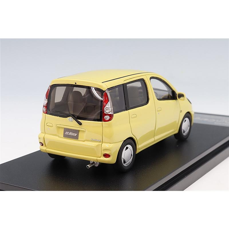 ハイストーリー 1/43 トヨタ ファンカーゴ X (1999) イエローマイカ