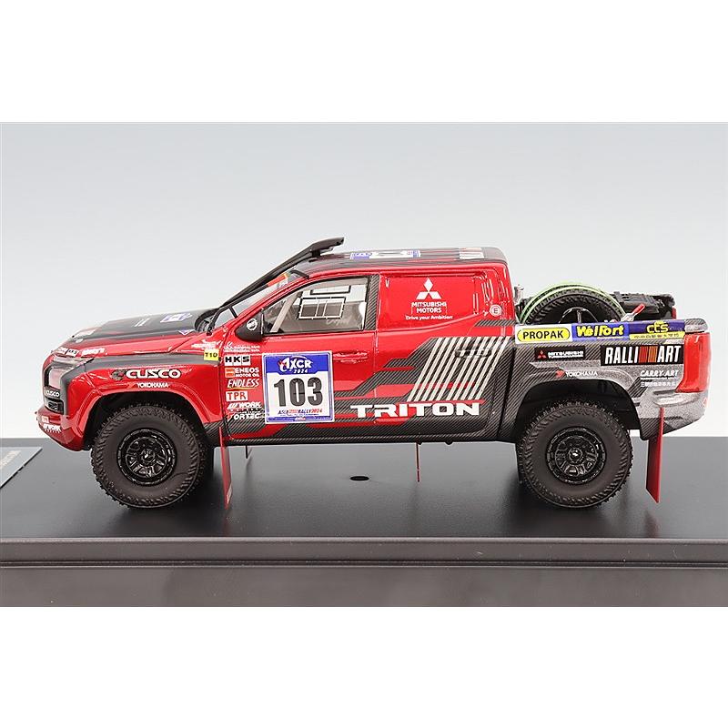 ハイストーリー 1/43 三菱 トライトン ショートボディ 2024 アジアクロスカントリー ラリー #103 C.ヨーター/P.ソムバットウォン |  | 01