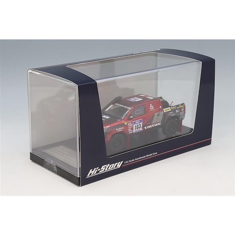 ハイストーリー 1/43 三菱 トライトン ショートボディ 2024 アジアクロスカントリー ラリー #103 C.ヨーター/P.ソムバットウォン |  | 03