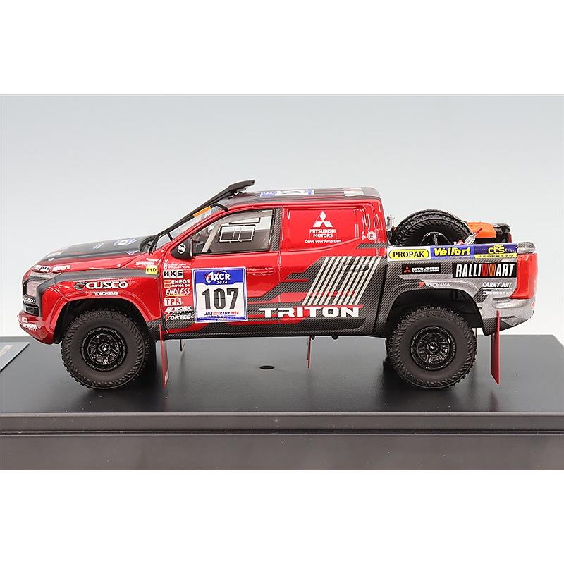 ハイストーリー 1/43 三菱 トライトン ショートボディ 2024 アジアクロスカントリー ラリー #107 田口勝彦/保井隆宏 |  | 01