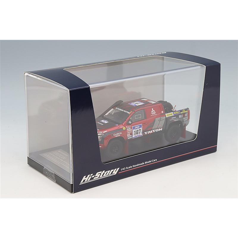 ハイストーリー 1/43 三菱 トライトン ショートボディ 2024 アジアクロスカントリー ラリー #107 田口勝彦/保井隆宏 |  | 03