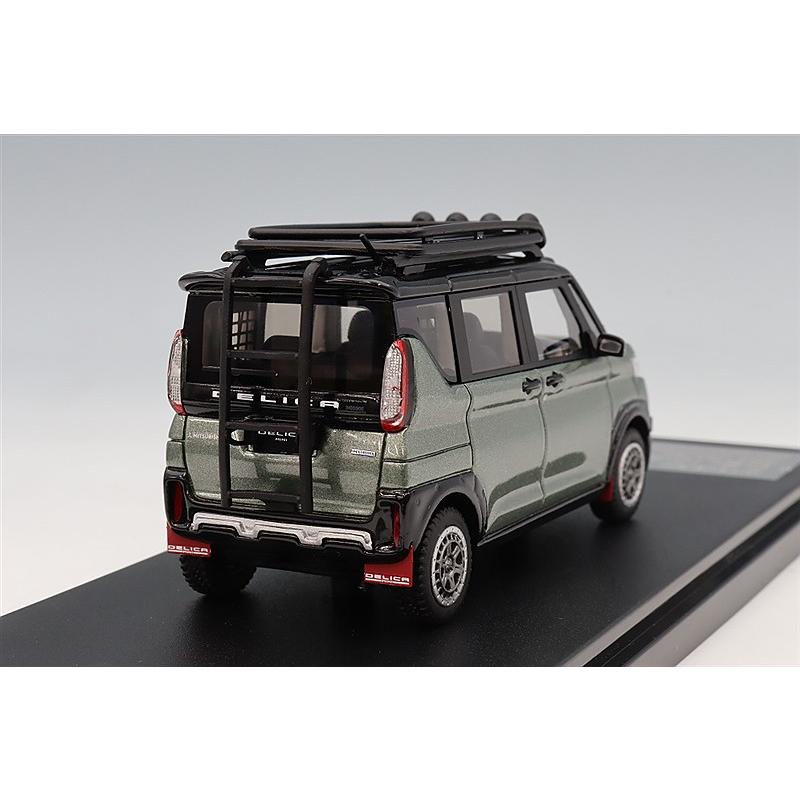 ハイストーリー 1/43 三菱 デリカミニ (2023) カスタマイズ アッシュ