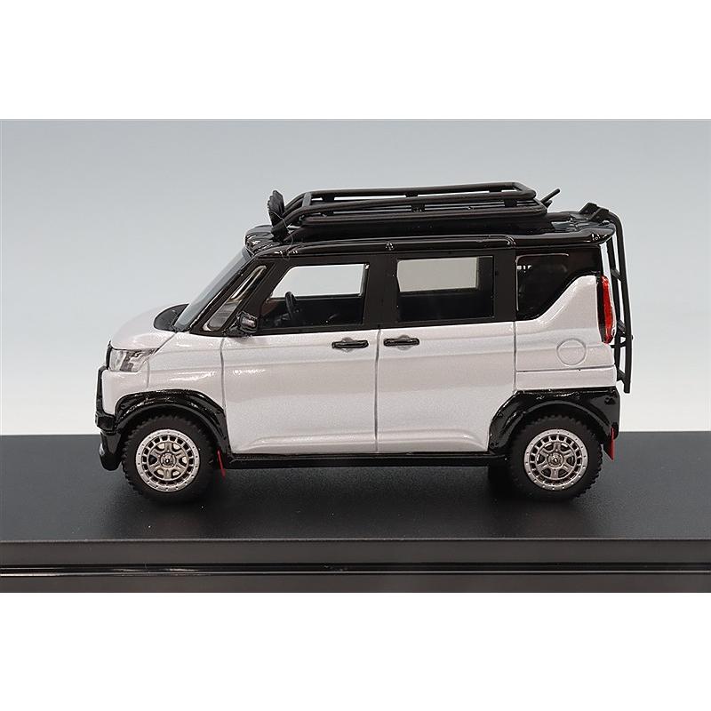 ハイストーリー 1/43 三菱 デリカミニ (2023) カスタマイズ ホワイト