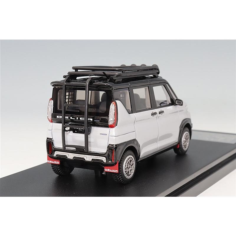 ハイストーリー 1/43 三菱 デリカミニ (2023) カスタマイズ ホワイト