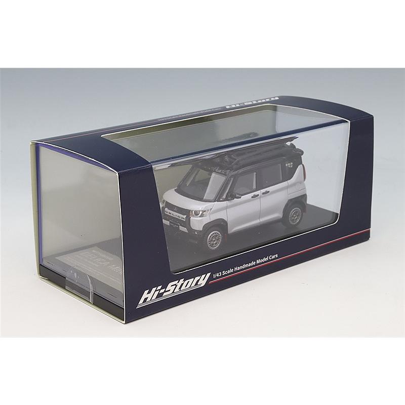 ハイストーリー 1/43 三菱 デリカミニ (2023) カスタマイズ ホワイト