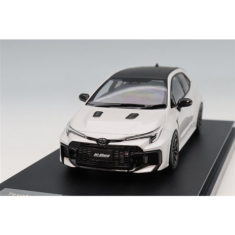 ハイストーリー 1/43 トヨタ GR カローラ RZ (2025) プラチナホワイト