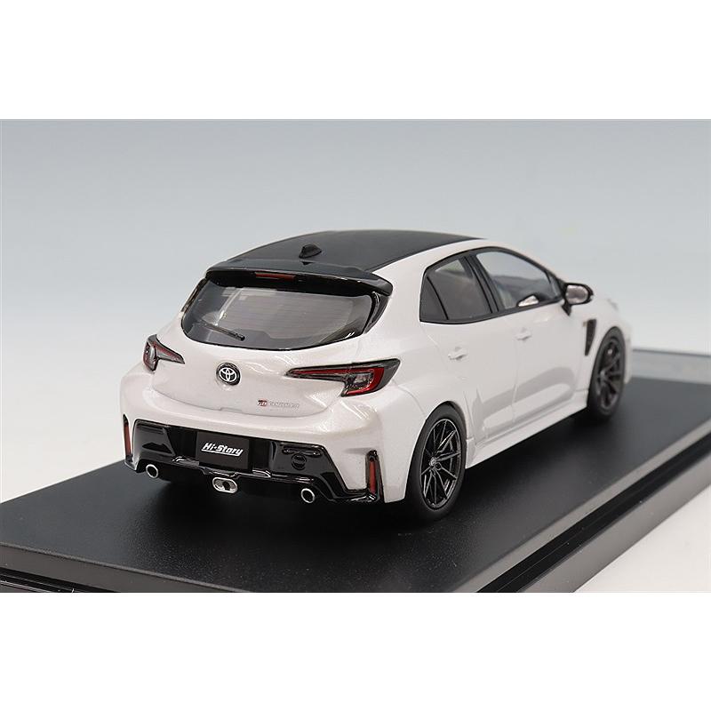 ハイストーリー 1/43 トヨタ GR カローラ RZ (2025) プラチナホワイト