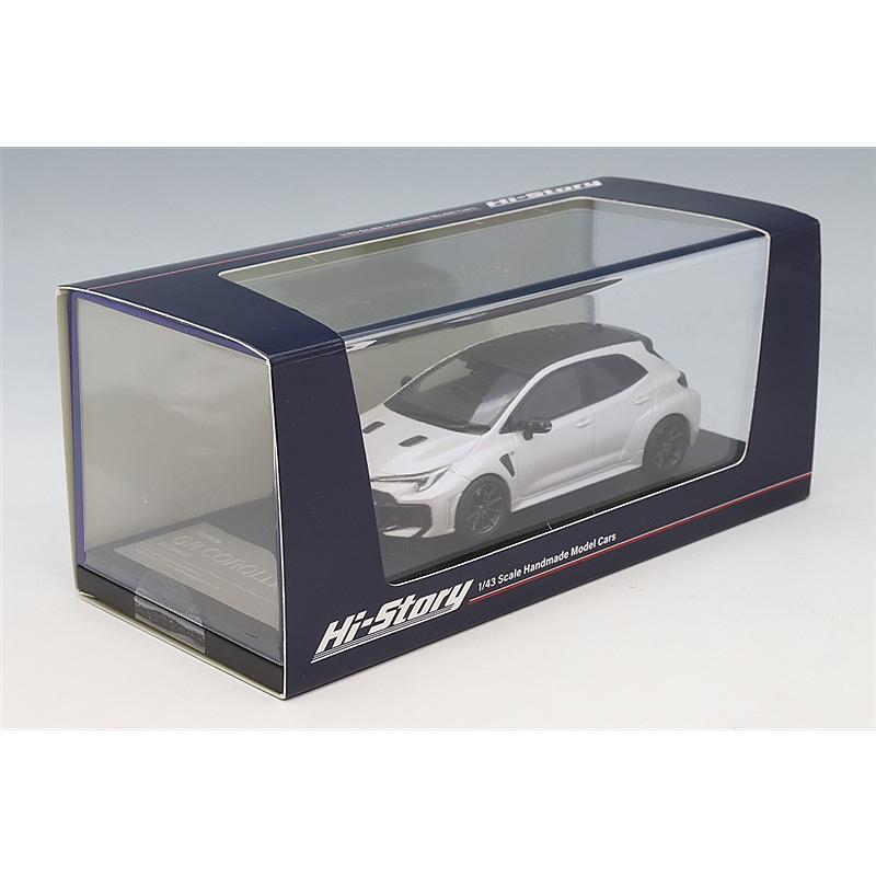 ハイストーリー 1/43 トヨタ GR カローラ RZ (2025) プラチナホワイト