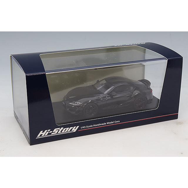 ハイストーリー 1/43 トヨタ GRスープラ RZ (2025) ブラックメタリック