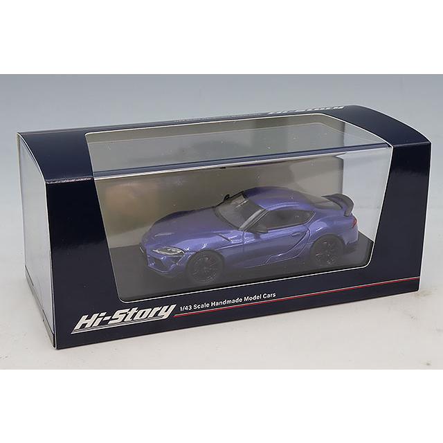 ハイストーリー 1/43 トヨタ GRスープラ RZ (2025) ドーンブルーメタリック |  | 03