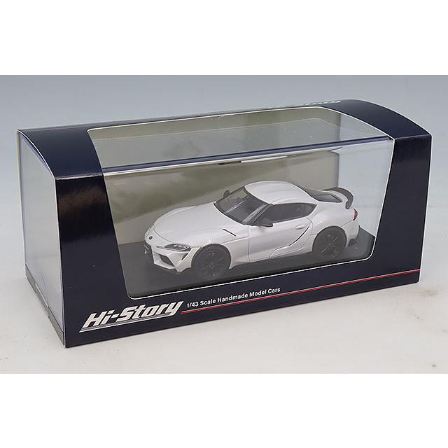 ハイストーリー 1/43 トヨタ GRスープラ RZ (2025) ホワイトメタリック