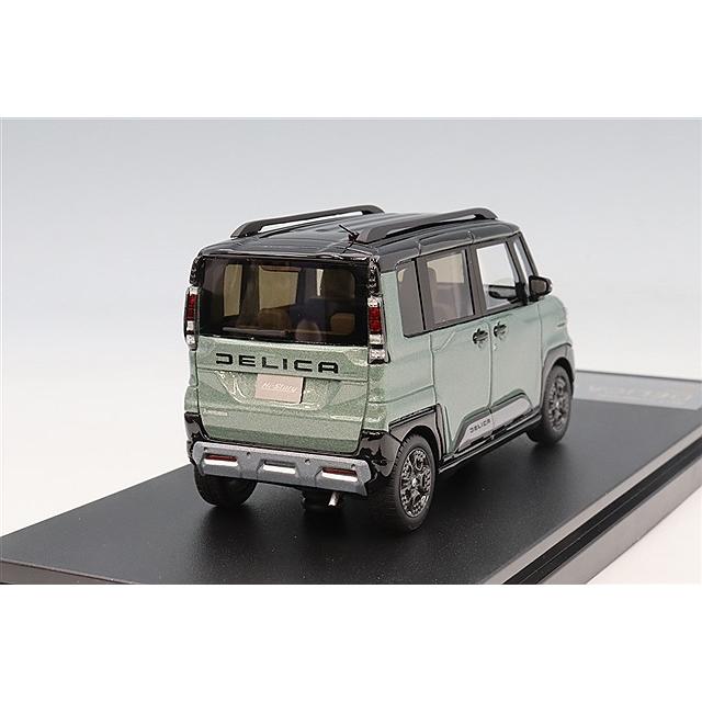 ハイストーリー 1/43 三菱 デリカ ミニ 2025 アッシュグリーンメタリック×ブラックマイカ |  | 02