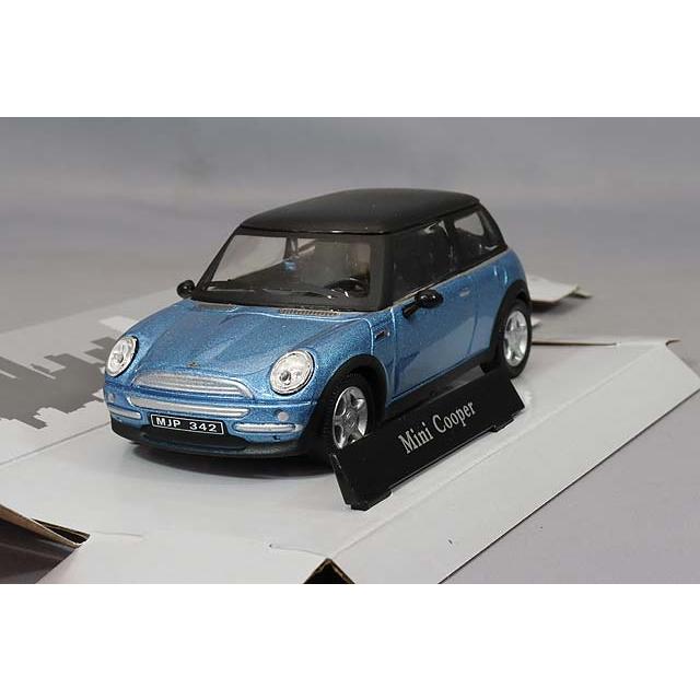 カララマ 1/43 ニューミニ メタリックブルー ルーフブラック : キッド