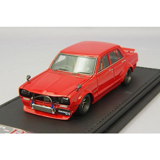イグニッションモデル 1/43 日産 スカイライン 2000 GT-R PGC10 レッド