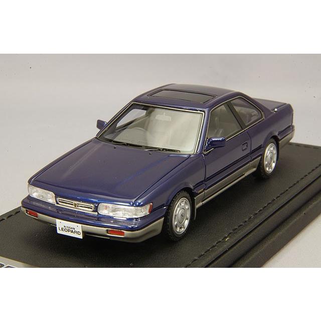 イグニッションモデル 1 43 日産 レパード F31 アルティマ V30 ツインカム ターボ ダークブルー シルバー ノーマル15インチ シルバー Ig1566 キッドボックス Yahoo 店 通販 Yahoo ショッピング