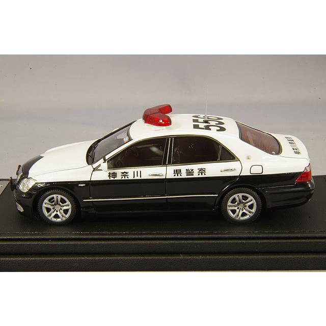 ミニカー/完成品 イグニッションモデル 1/43 トヨタ クラウン GRS180 神奈川県警高速道路交通警察隊556号 純正16インチホイール ホイールカバー：シルバー｜kidbox｜02