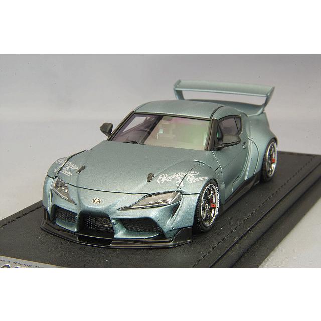 MINI GT パンデム スープラ ミニカー 2台セット Amazon | MINI GT 1/64 Pandem Toyota GR スープラ V1.0 シルバー 右