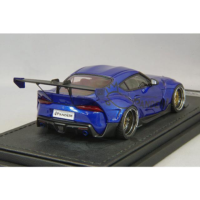 ミニカー/完成品 イグニッションモデル 1/43 パンデム スープラ A90 ブルーメタリック/BBS LMタイプ20インチ ポリッシュ/ゴールド |  | 02