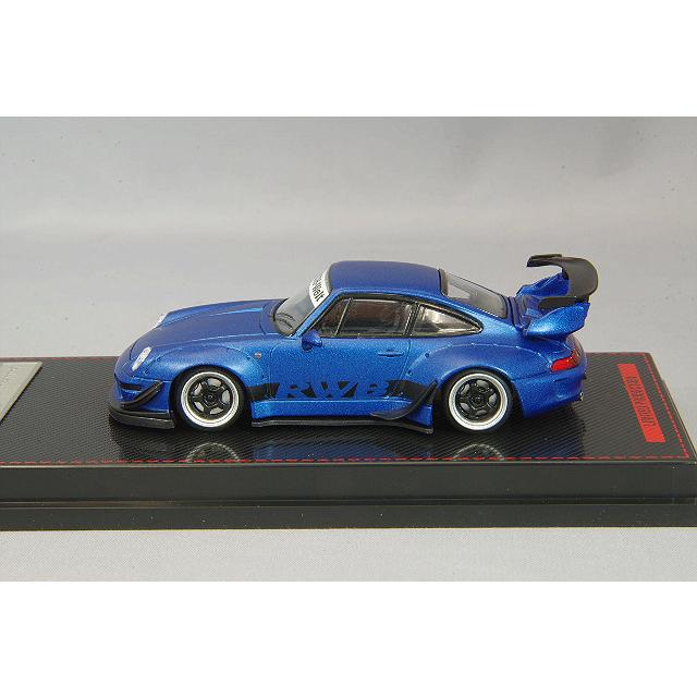 ミニカー/完成品 イグニッションモデル 1/64 RWB 993 マットブルー