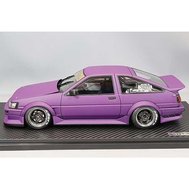 ミニカー/完成品 イグニッションモデル 1/18 RWB AE86 マットパープル