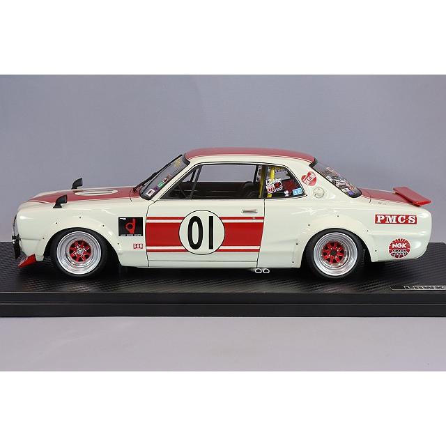 イグニッションモデル IG2661 ハコスカ レッド&ホワイト | www