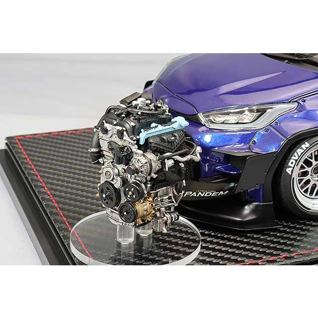イグニッションモデル 1/18 パンデム GR ヤリス (4BA) ブルー