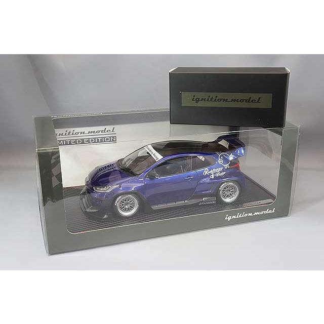 イグニッションモデル 1/18 パンデム GR ヤリス (4BA) ブルー