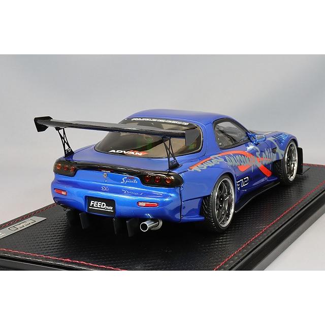海外並行品 イグニッションモデル 1/18 FEED Afflux GT3 (FD3S) ブルー