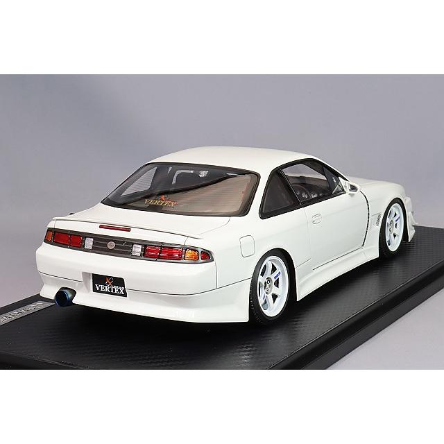 イグニッションモデル 1/18 VERTEX S14 シルビア ホワイト/TE37 イグニッションモデル 1/18 VERTEX S14 シルビア ホワイト/TE37