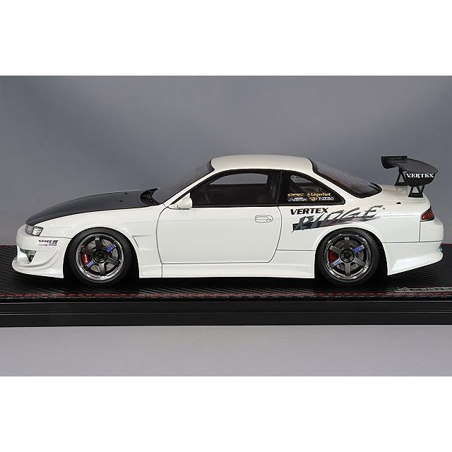 海外並行品 イグニッションモデル 1/18 VERTEX S14 シルビア パール 