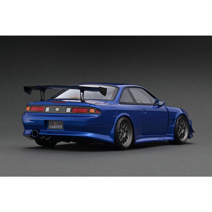 イグニッションモデル 1/18 VERTEX S14 シルビア ブルー