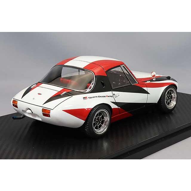 イグニッションモデル 1/18 トヨタ スポーツ 800 ノブハチVer ホワイト