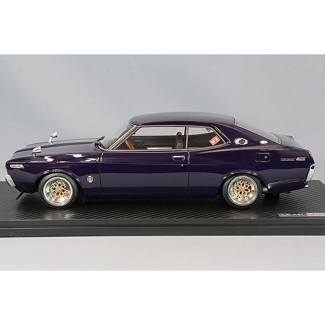 イグニッションモデル 1/18 日産 ローレル 2000SGX (C130) パープル