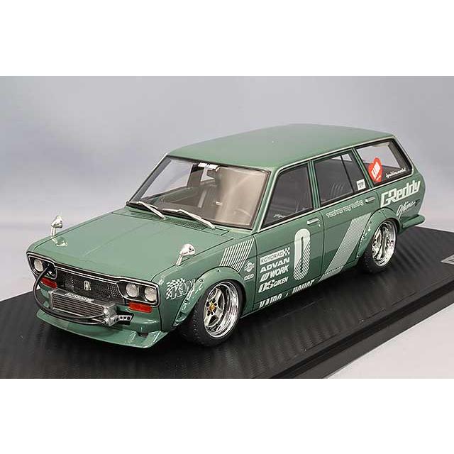 ミニカー/完成品 イグニッションモデル 1/18 ダットサン ブルー ミニカー/完成品 イグニッションモデル 1/18 ダットサン ブルー