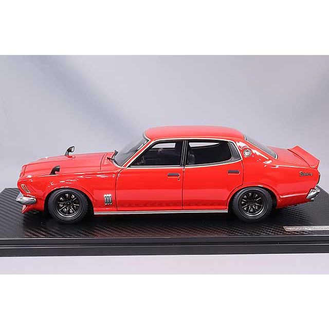 イグニッションモデル 1/18 日産 ブルーバード U 2000GTX (G610) レッド｜kidbox｜02