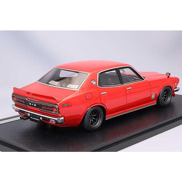 イグニッションモデル 1/18 日産 ブルーバード U 2000GTX (G610) レッド｜kidbox｜03