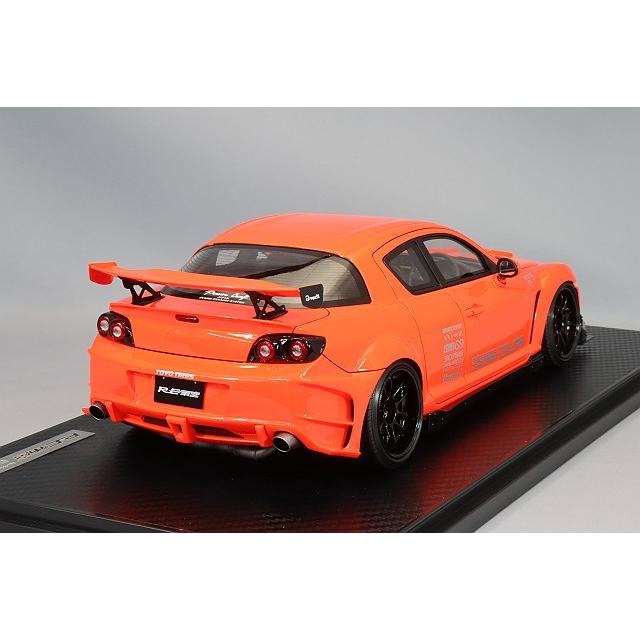 イグニッションモデル 1/18 マツダ RX-8 (SE3P) RE 雨宮 オレンジ
