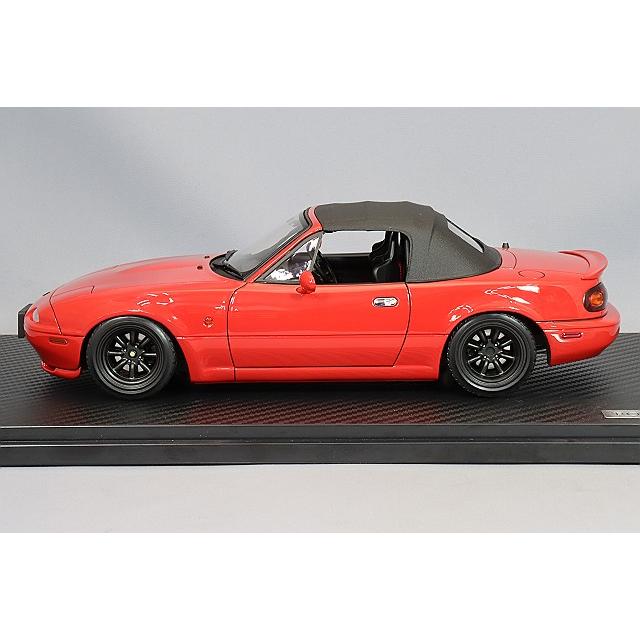イグニッションモデル 1/18 ユーノス ロードスター (NA) レッド イグニッションモデル 1/18 ユーノス ロードスター (NA) レッド