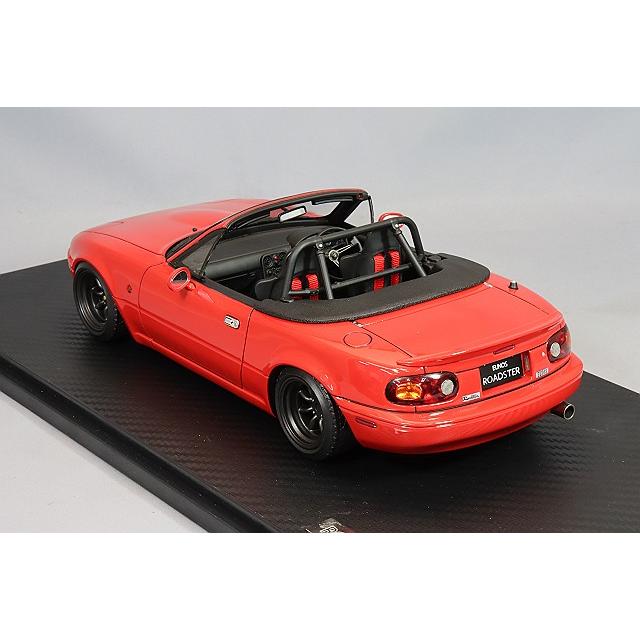 イグニッションモデル 1/18 ユーノス ロードスター (NA) レッド イグニッションモデル 1/18 ユーノス ロードスター (NA) レッド