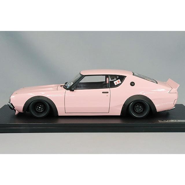 イグニッションモデル 1/18 LB-WORKS ケンメリ 2Dr ピンク : キッド