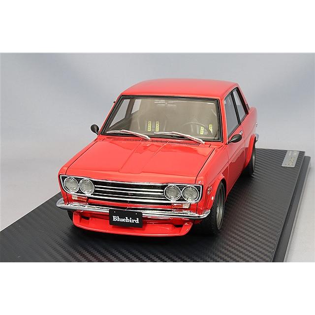 限定 新品 ダットサン ブルーバード 510 1/18 イグニッションモデル イグニッションモデル 1/18 ダットサン ブルーバード (510) レッド/RS
