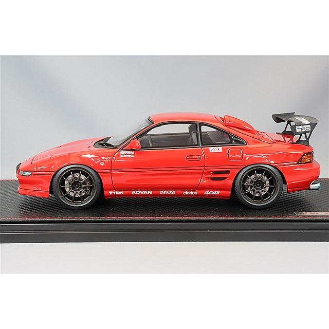 イグニッションモデル 1/18 トヨタ MR2 (SW20) レッド/CE28N イグニッションモデル 1/18 トヨタ MR2 (SW20) レッド/CE28N